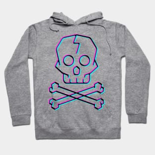 Skull Simple Graphic Hoodie